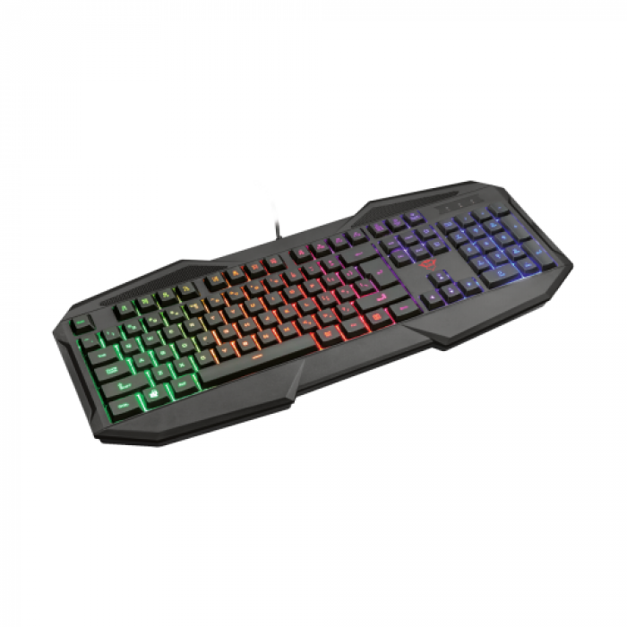 Tastatura Trust GXT 830 RW-C Avonn Camo, RGB LED, USB, Black