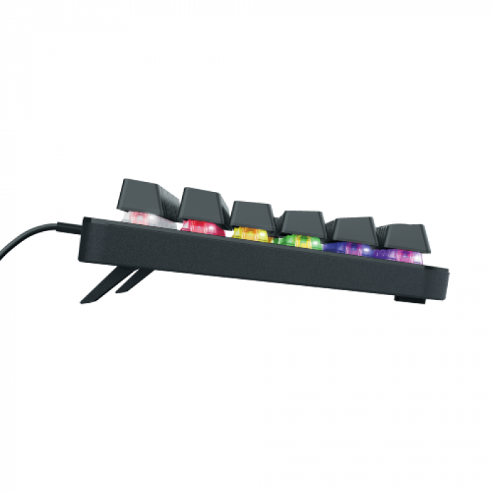 Tastatura TRUST GXT 863 MAZZ, RGB KED, USB, Black