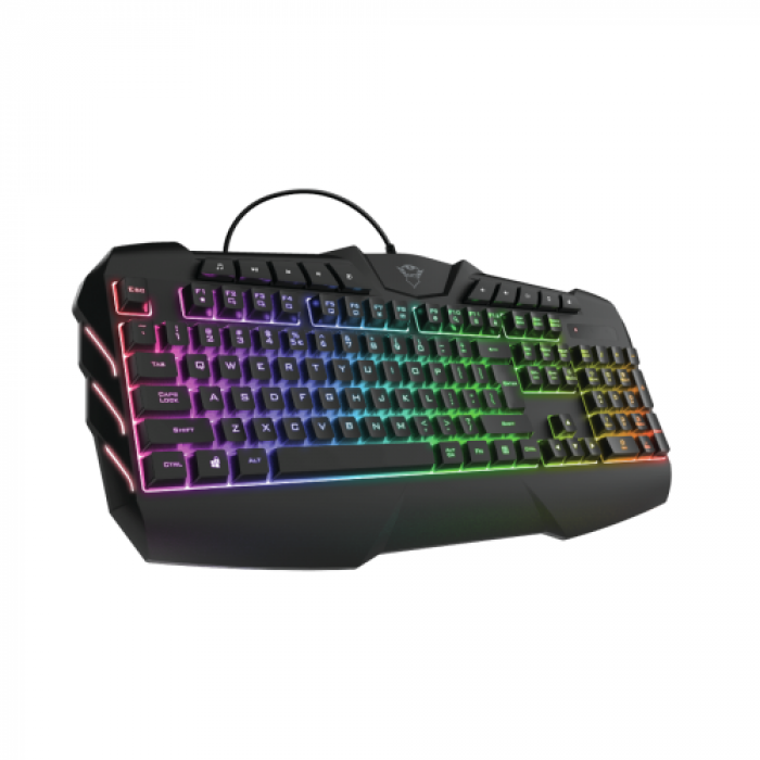 Tastatura Trust GXT881, RGB LED, USB, Black