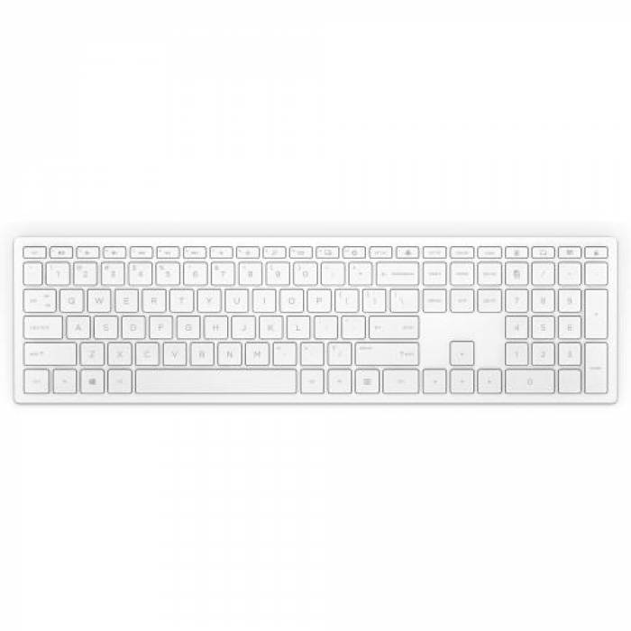 Tastatura Wireless HP Pavilion 600, USB, White