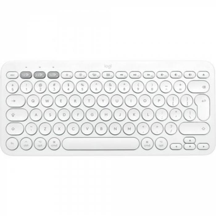 Tastatura Wireless Logitech K380 for Mac, Bluetooth, Layout US, White