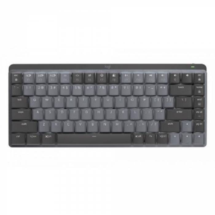 Tastatura Wireless Logitech MX MECHANICAL Mini, USB, Gray