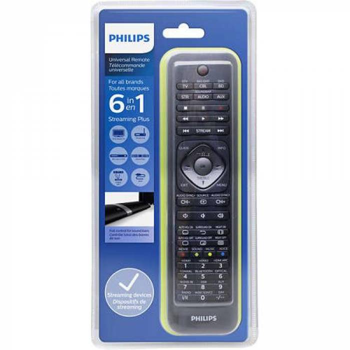 Telecomanda Universala Philips 6in1 SRP5016/10