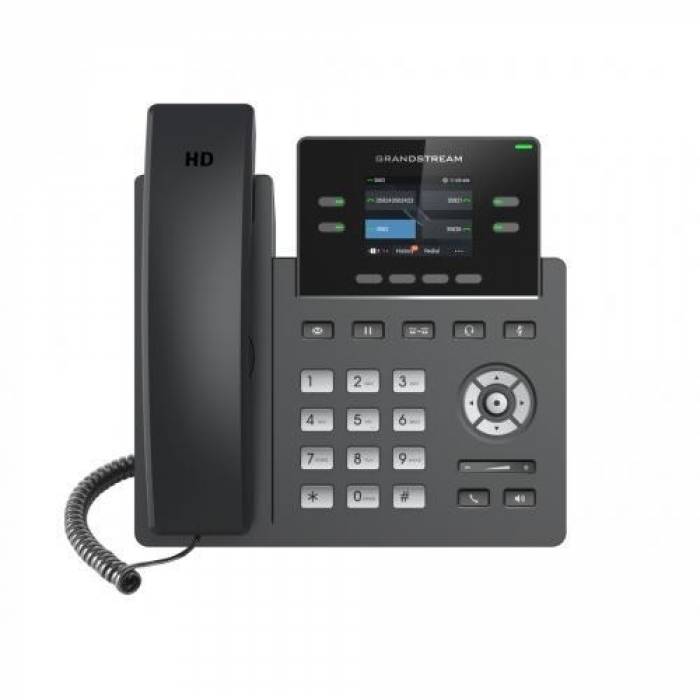 Telefon IP Grandstream Networks GRP2612, 4 lini, Black