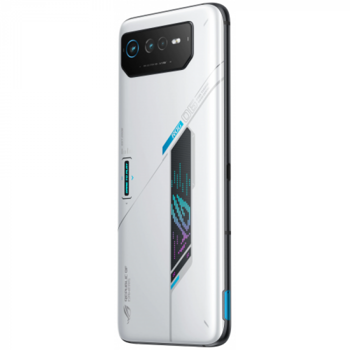 Telefon Mobil ASUS ROG Phone 6 AI2201-1D011EU, Dual SIM, 256GB, 12GB RAM, 5G, Storm White