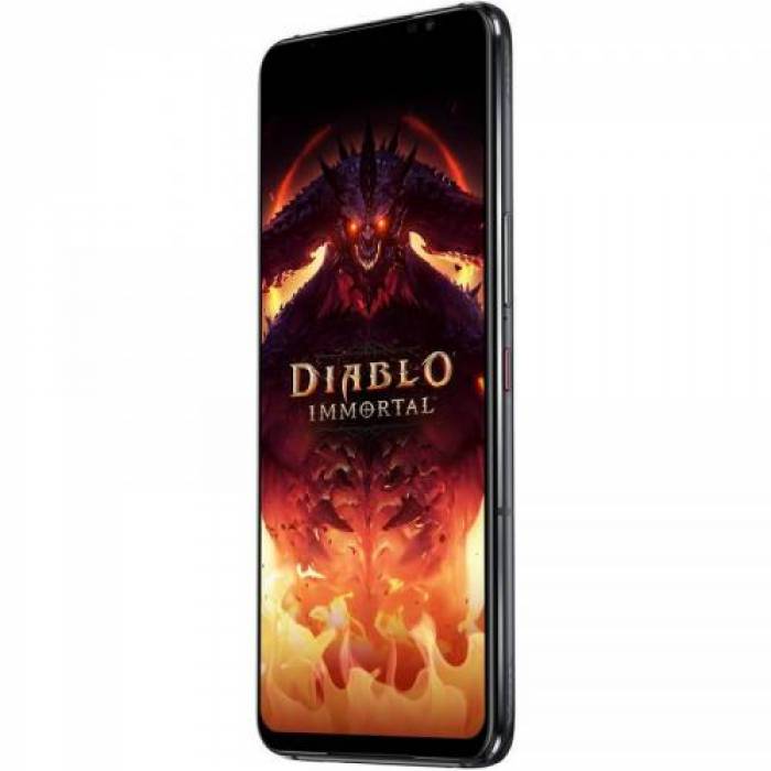 Telefon Mobil ASUS ROG Phone 6 Diablo Immortal Edition AI2201-6B082EU, Dual SIM, 512GB, 16GB RAM, 5G, Hellfire Red