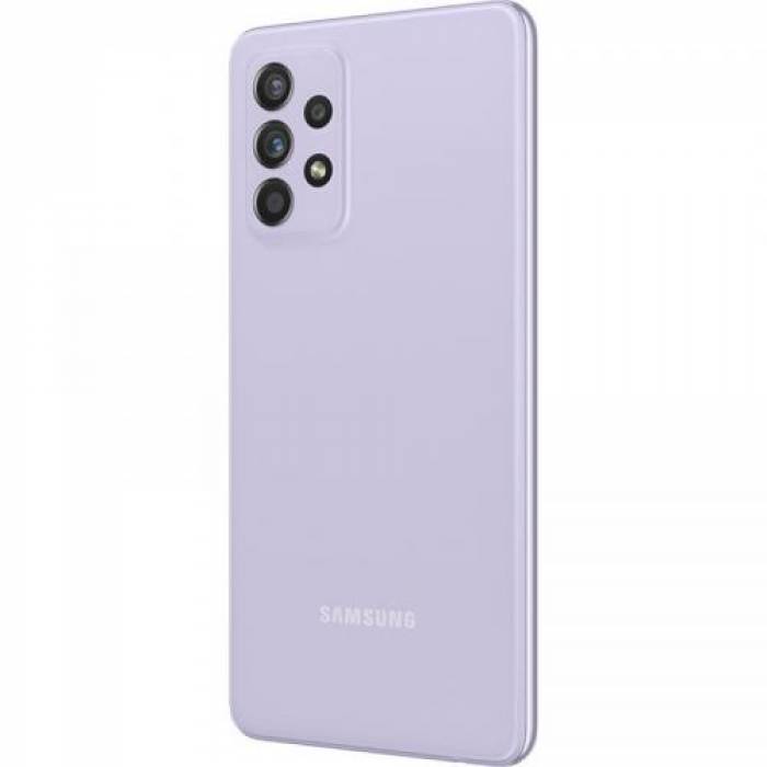 Telefon Mobil Samsung Galaxy A52s, Dual SIM, 128GB, 6GB RAM, 5G, Awesome Violet