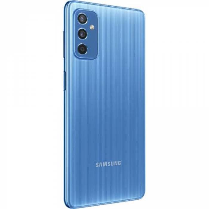 Telefon Mobil Samsung Galaxy M52, Dual SIM, 128GB, 6GB RAM, 5G, Icy Blue