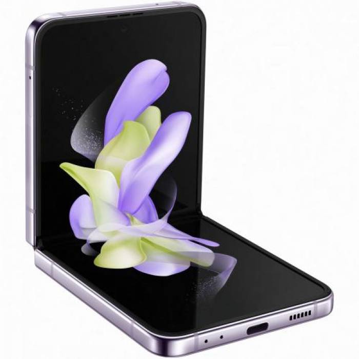 Telefon mobil Samsung Galaxy Z Flip 4, Dual Sim, 256GB, 8GB RAM, 5G, Bora Purple