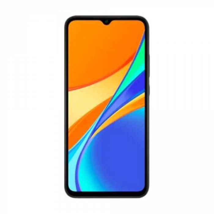 Telefon Mobil Xiaomi Redmi 9C, Dual SIM, 64GB, 3GB RAM, 4G, Android 10, Midnight Gray