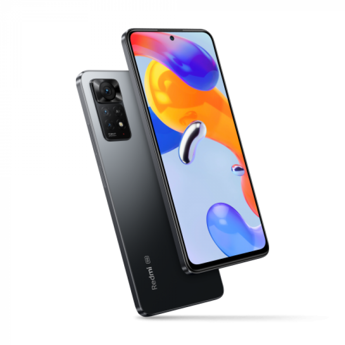 Telefon mobil Xiaomi Redmi Note 11 Pro 5G, Dual SIM, 128GB, 6GB RAM, 5G, Graphite Gray