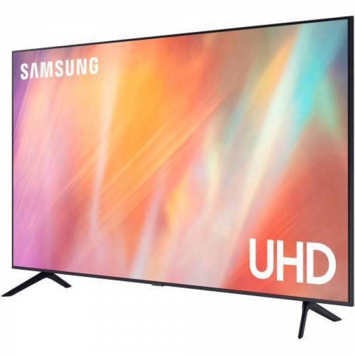 Televizor LED Samsung Smart UE58AU7172UXXH Seria AU7172, 58inch, Ultra HD 4K, Titanium Gray