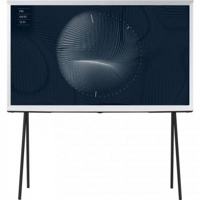 Televizor LED Samsung The Serif Smart QE50LS01B Seria LS01B, 50inch, Ultra HD 4k, White