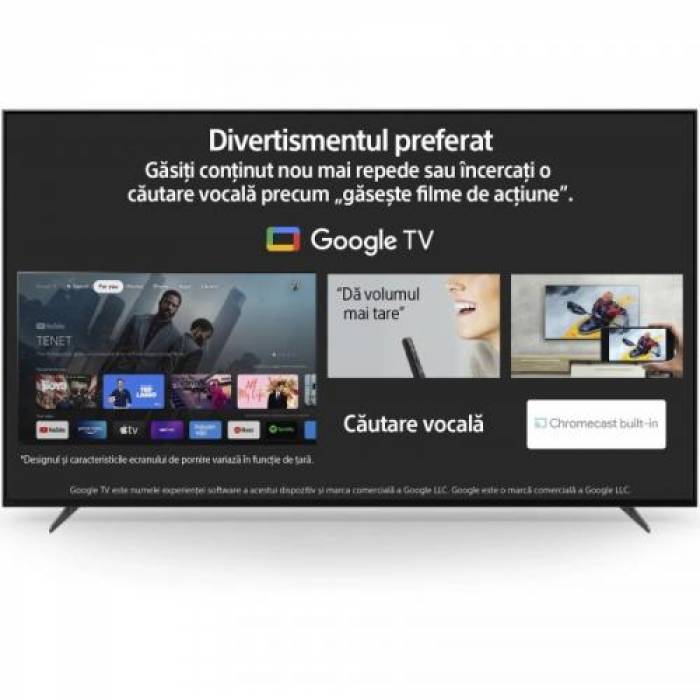 Televizor LED Sony BRAVIA XR55X90KAEP Seria X90K, 55inch, Ultra HD 4K, Black