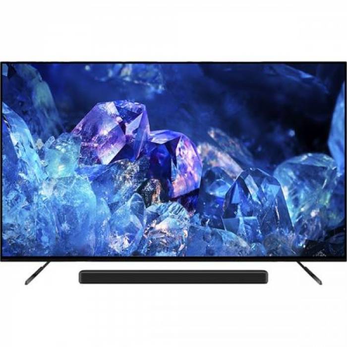 Televizor OLED Sony Smart XR-55A80KAEP Seria A80K, 55inch, Ultra HD 4K, Black