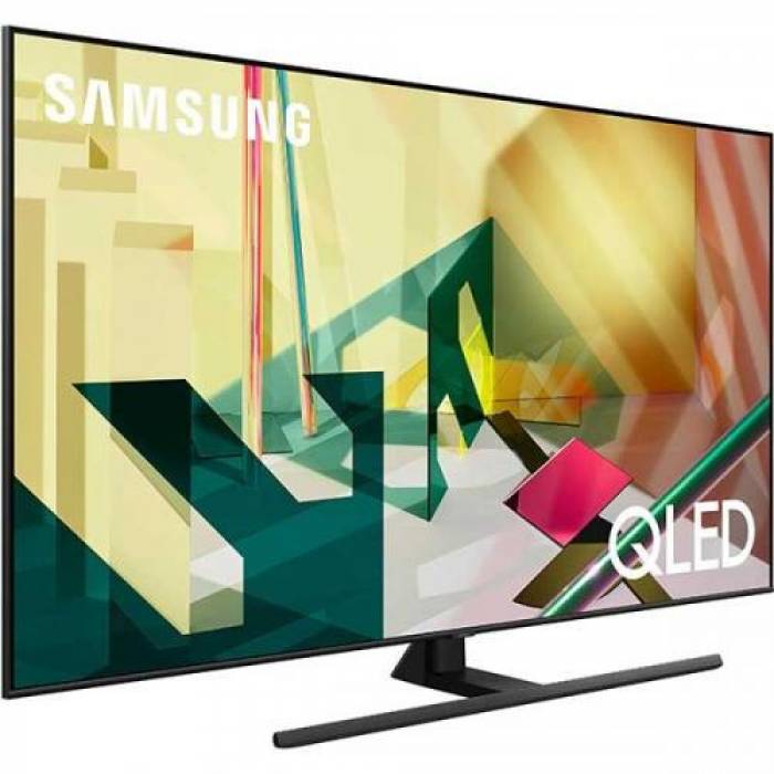 Televizor QLED Samsung Smart QE55Q70TATXXH Seria 55Q70T, 55inch, Ultra HD 4K, Black