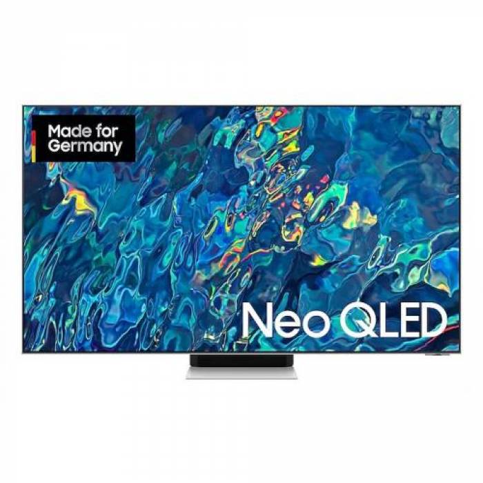 Televizor QLED Samsung Smart QE55QN95BA Seria QN95BA, 55inch, Ultra HD 4K, Black-Silver