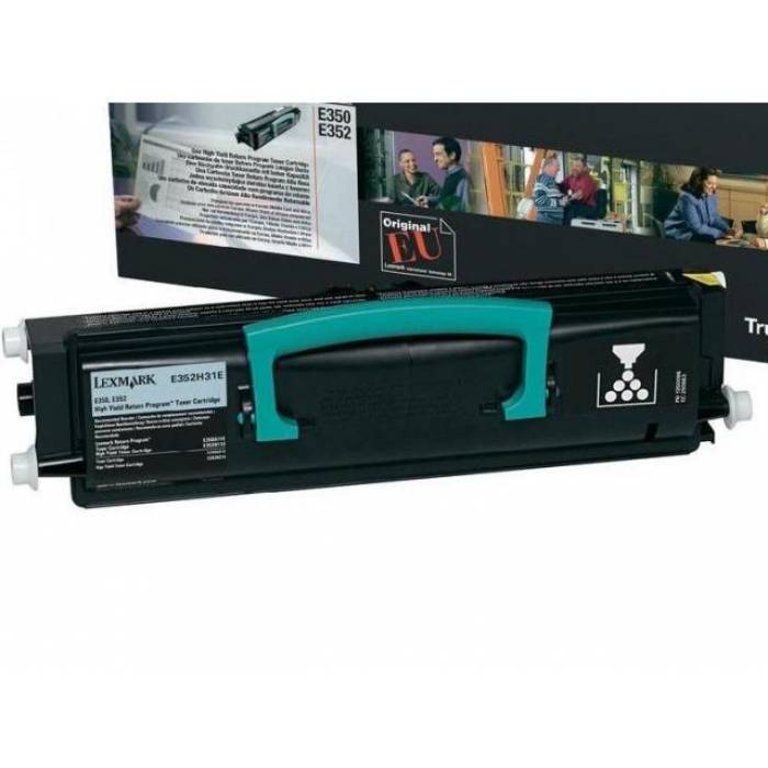 Toner Lexmark Black E352H31E 