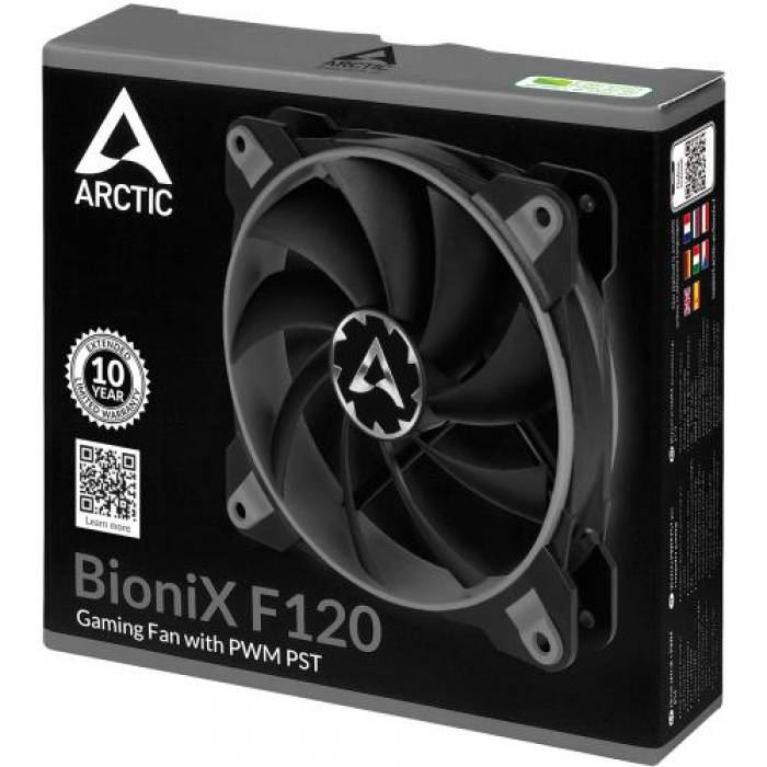 Ventilator Arctic BioniX F120 Grey, 120mm