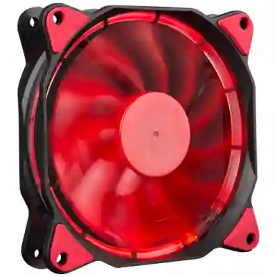 Ventilator Marvo FN-12 red LED, 120mm 