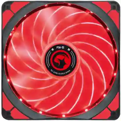 Ventilator Marvo FN-15, Red LED, 140mm