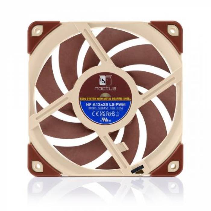 Ventilator Noctua NF-A12x25 LS-PWM, 120mm