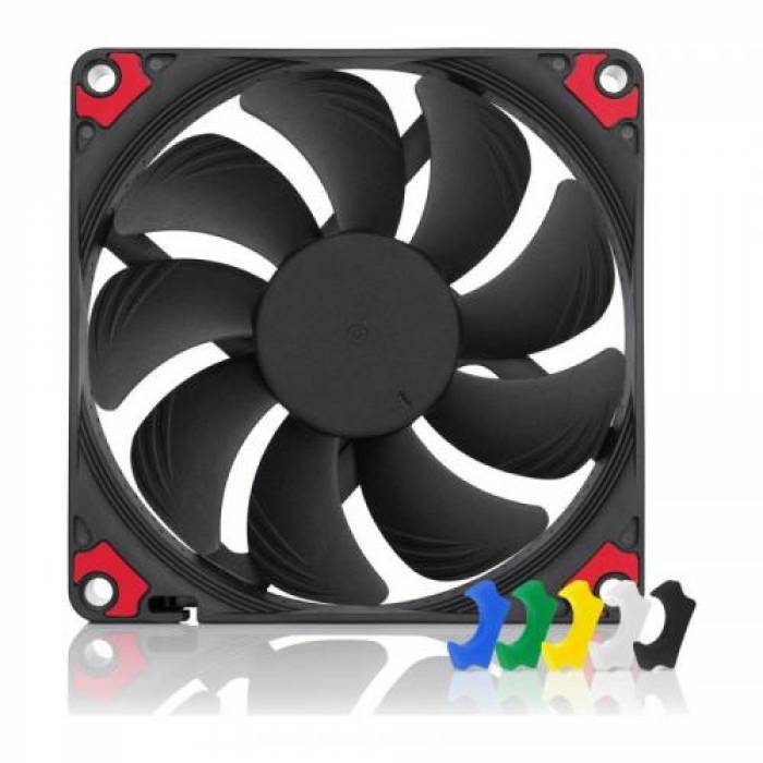 Ventilator Noctua NF-A9x14 HS-PWM Chromax Black Swap, 92mm