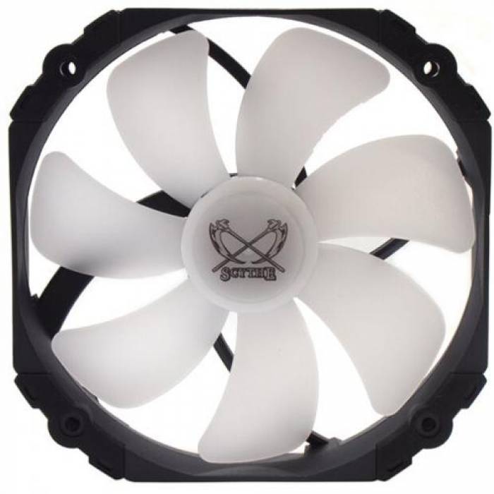 Ventilator Scythe Kaze Flex Round RGB PWM, 140mm