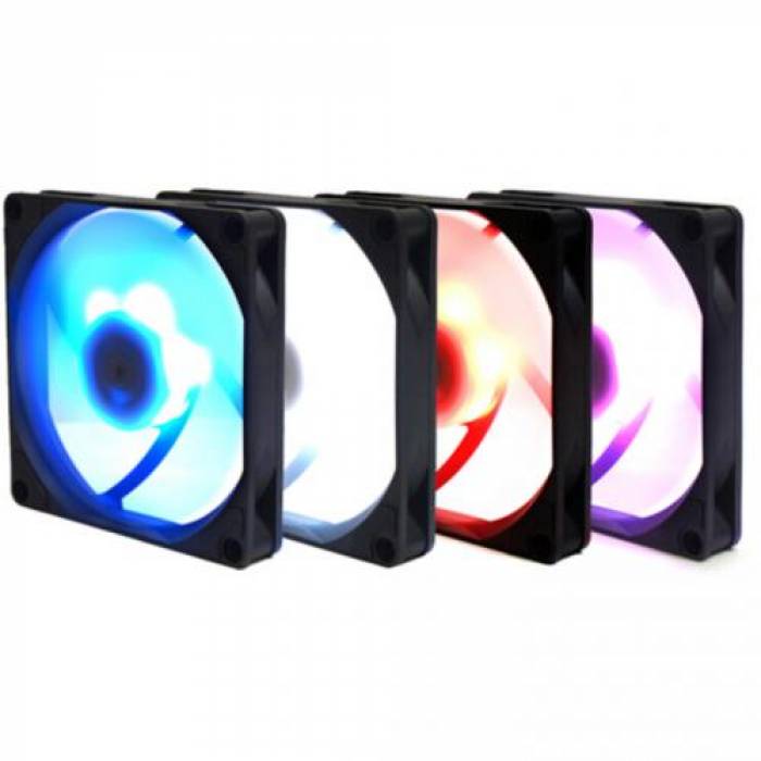 Ventilator Scythe Kaze Flex Slim RGB PWM, 92mm